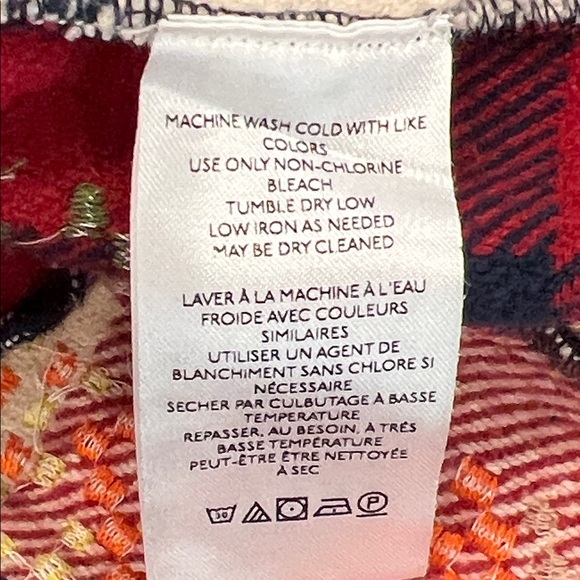 Pilcroplaid Embroidered Shacket - Picture 9 of 10